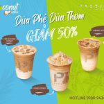DEAL XỊN 50% – CHILL CÙNG COCONUT COFFEE!