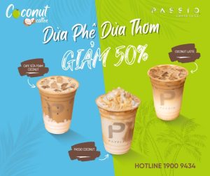 DEAL XỊN 50% – CHILL CÙNG COCONUT COFFEE!
